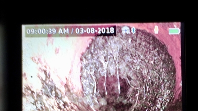 Camera Inspection BEFORE Photo